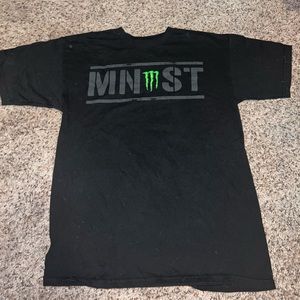 Black monster tee